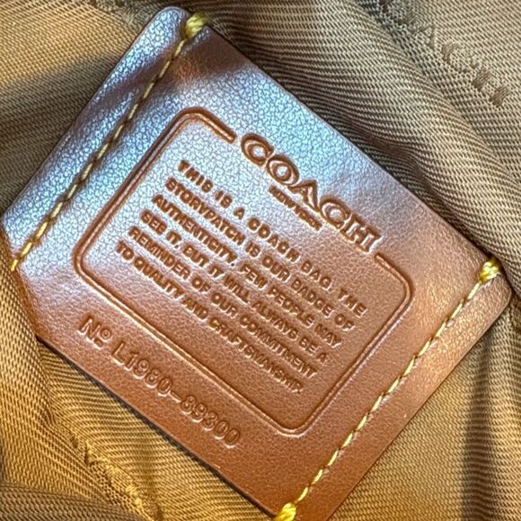 Coach Purse Leather Floral Bethany Belt Bag Signature Canvas Blossom Print NWOT - Picture 13 of 16